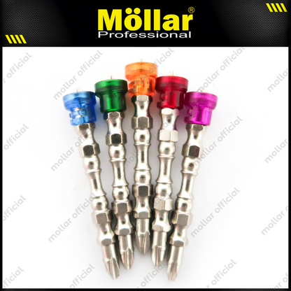 BLITZ G15876 Mata Obeng Angin S2 Limiter PH2 65 mm Set 5 pcs