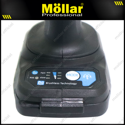 MOLLAR CIW20500 Mesin Buka Baut Truk Baterai 20V / Cordless Impact Wrench