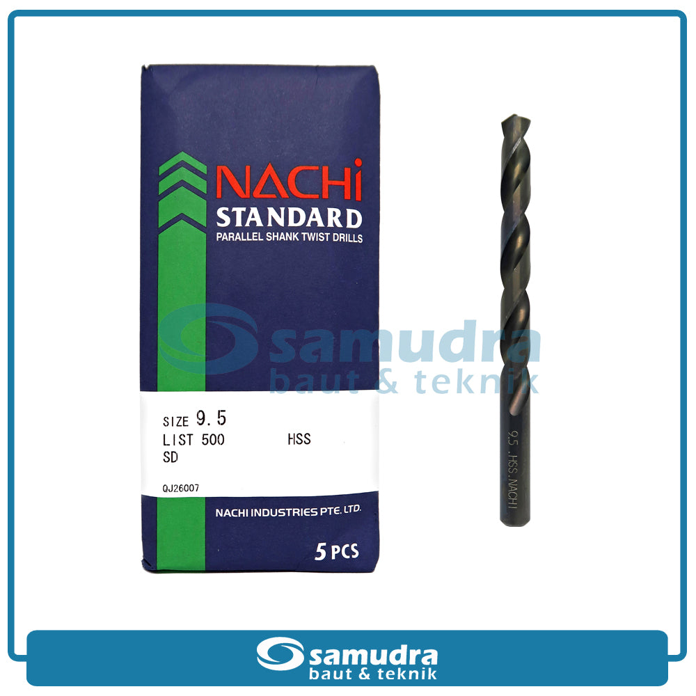 NACHI D500 Mata Bor Besi HSS 9.5 mm