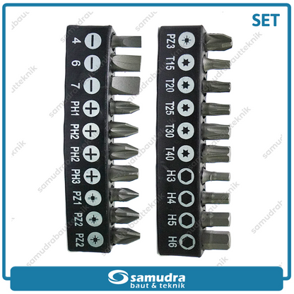 RYU AC-DB155 Mata Bor Set Kombinasi Set 41 pcs