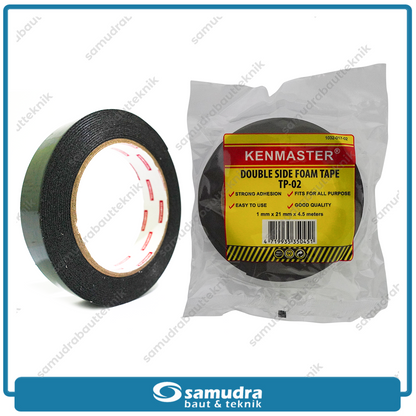 KENMASTER LEM -111 Double Tape Hijau TP 02 - 1" x 4.5 meter