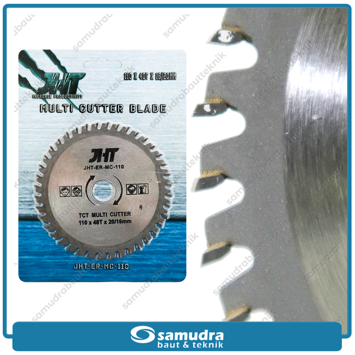 JHT JHT-ER-MC-110 Mata Gerinda Potong Multi 4"x40T / Multi Cutter