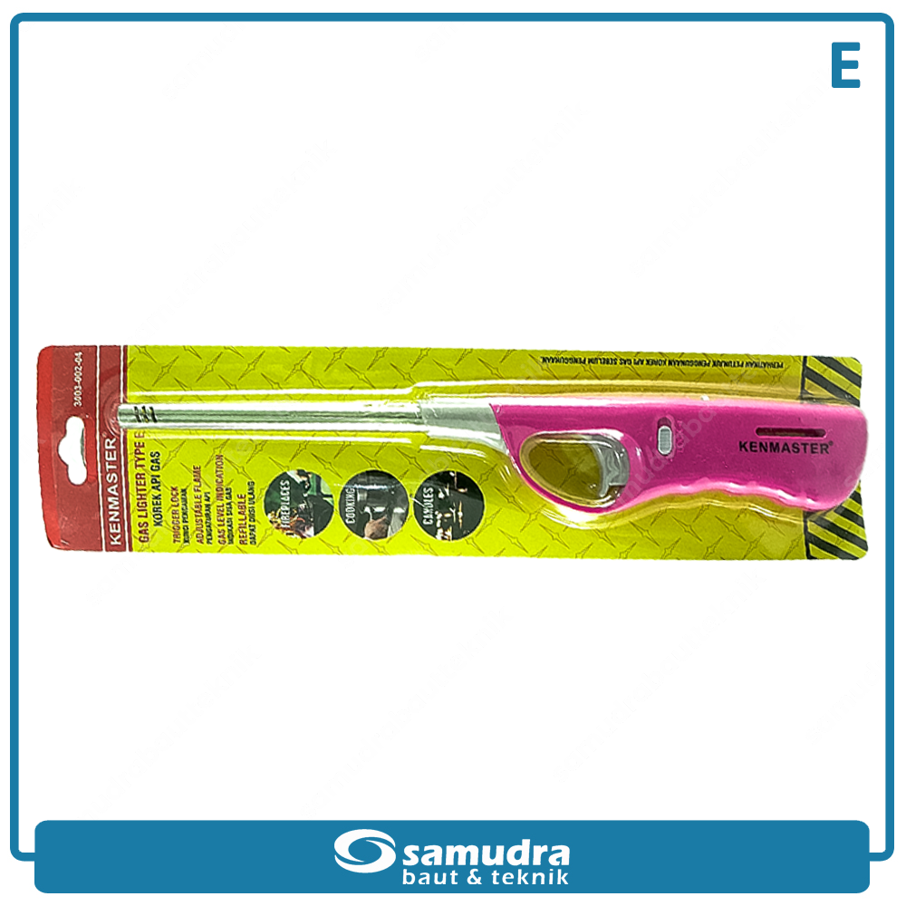 KENMASTER GASS-019 Gas Lighter Tipe E / Korek Api Pemantik
