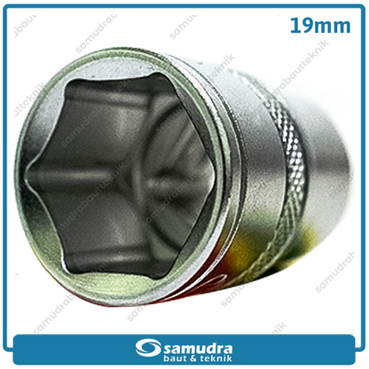 TEKIRO SC-SC0385 Mata Sok 1/2" 6PT 19 mm