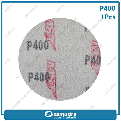 MST MST-YF-VS-440 Amplas Velcro Bulat No. 400 Mesin Gerinda 4"