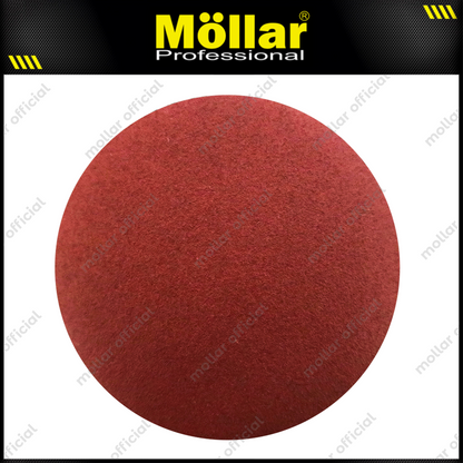 HSS Amplas Bulat No 120 Amplas Velcro Tempel Mata Gerinda 4 Inch - 50 Pcs