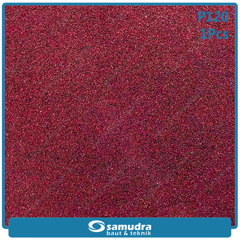 MST MST-YF-VS-412 Amplas Velcro Bulat No. 120 Mesin Gerinda 4"