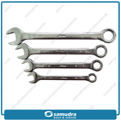 K55 K55-ER-CW-SET4 Kunci Ring Pas Set 4 pcs (10-17 mm)