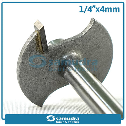 MODERN Mata Profil Sloting Bit 4 mm / Trimmer Bit 1/4"