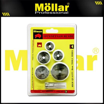 BISON D660-1 Saw Blade Set 5 pcs / Mata Mini Grinder