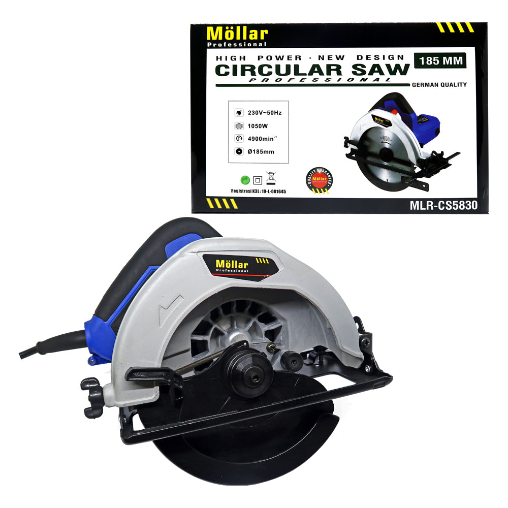 MOLLAR CS5830 Mesin Gergaji Sirkel Listrik 7" / Circular Saw