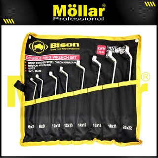 BISON Kunci Ring Set 8 pcs (6-22 mm)