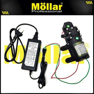 [PAKET] MOLLAR Dinamo Sprayer Push Pump Pompa Air Dc & Adaptor 12v 5a