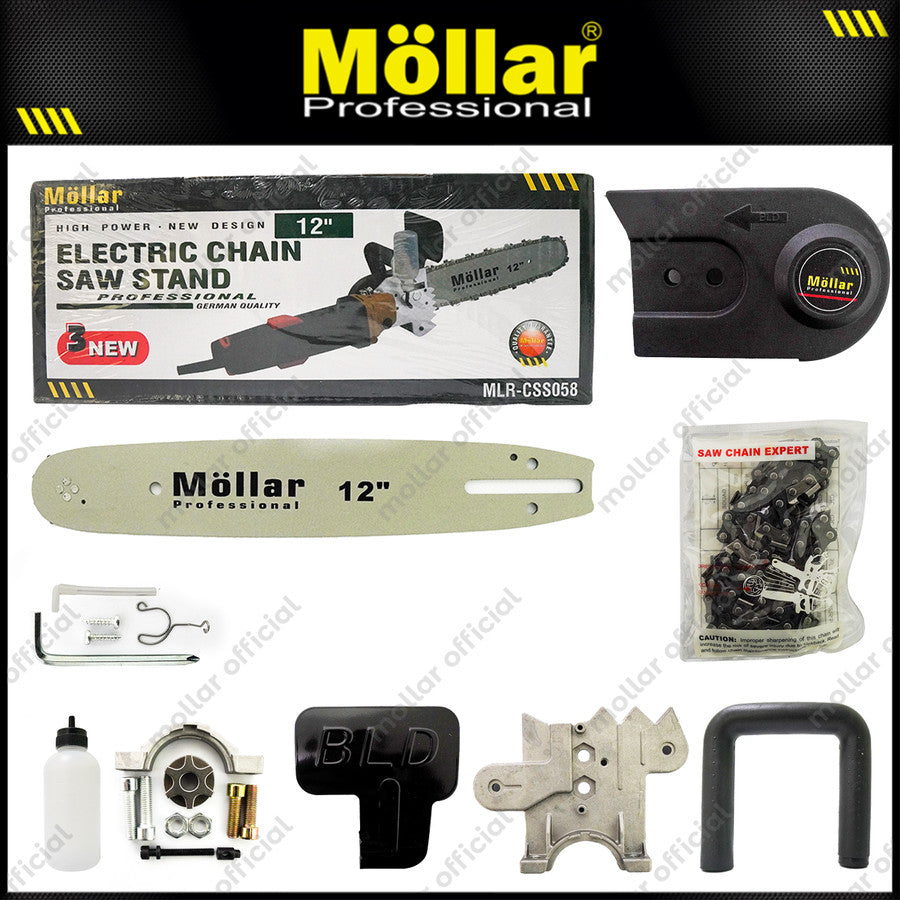 MOLLAR ECS12A Adaptor Chain Saw Mesin Gerinda 4"