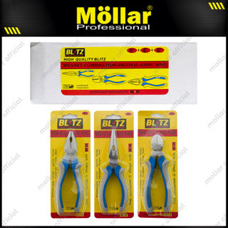 BLITZ Crom 280-290-300 Set 3 Pcs Tang Kombinasi Potong Lancip