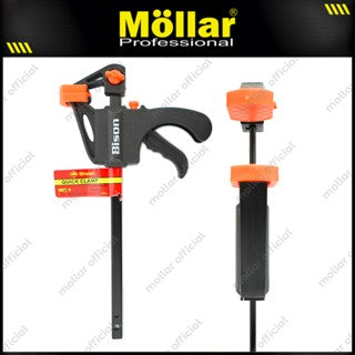 BISON Klem F 4" / Catok Kayu / Quick Clamp