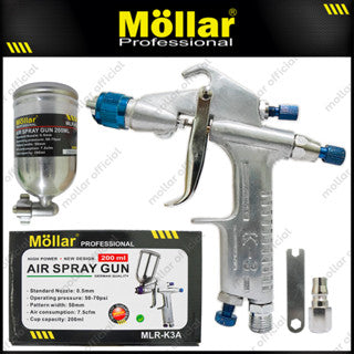 MOLLAR K3A Spray Gun Tabung Atas / Semprotan Cat
