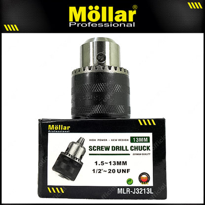 MOLLAR J3213L Kepala Bor Listrik 13 mm 1/2" 20 UNF