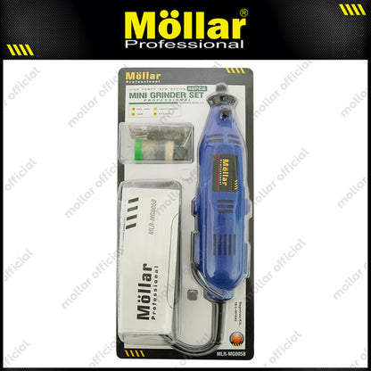 MOLLAR MG005B Mesin Mini Grinder Set 40 pcs Blister
