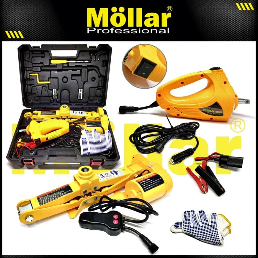 MOLLAR EJW300 Dongkrak Listrik 3 Ton DC 12V