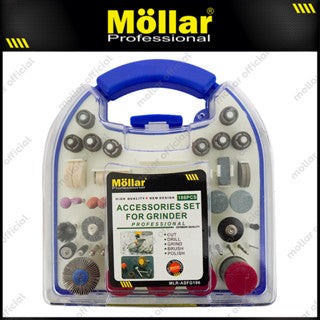 MOLLAR AFMG186 Aksesoris Mesin Mini Grinder Set 186 pcs / Rotary Tools