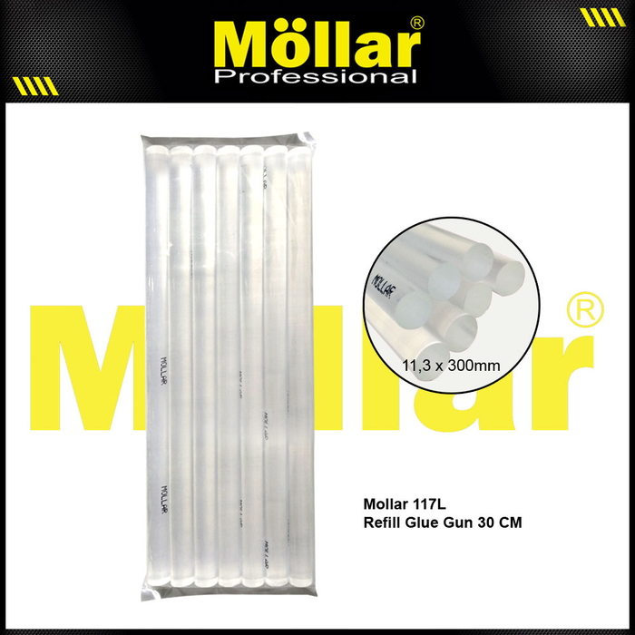 MOLLAR 93-184 Isi Lem Tembak Besar Panjang 30 cm Set - 7 pcs