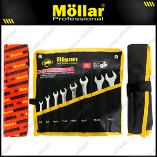 BISON Kunci Pas Set 8 pcs (6-22 mm)