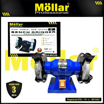 MOLLAR BG005-5" Mesin Gerinda Duduk 5" / Bench Grinder