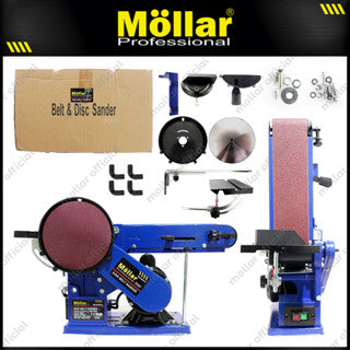 MOLLAR DBS375 Mesin Amplas Duduk Sabuk Disc Belt Sander 375 Watt