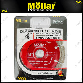 MOLLAR Diamond Wheel Special Merah - Mata Pisau Potong Keramik 110 mm