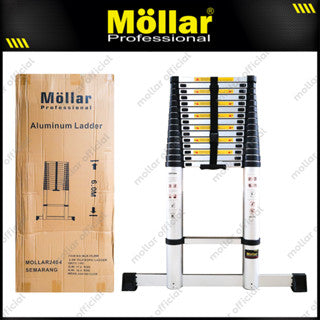 MOLLAR Tangga Teleskopik 6 meter / Single Telescopic Ladder
