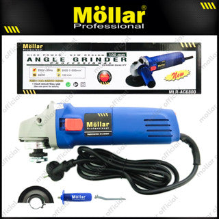 MOLLAR AG6800 Mesin Gerinda Listrik 4" Variable Speed