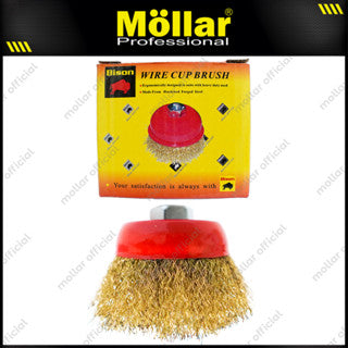 BISON Sikat Mangkok Kuningan 3"