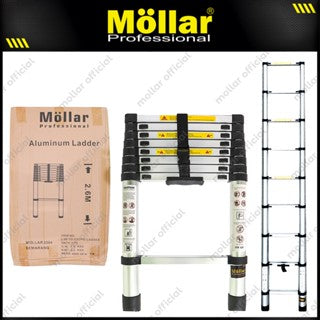 MOLLAR Tangga Teleskopik 2.6 meter / Single Telescopic Ladder