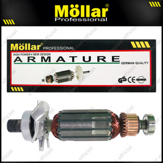 MOLLAR MT370 Armature Angker Rotor Mesin Profil Kayu Listrik Trimmer