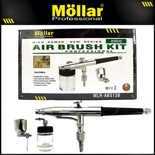 MOLLAR ABS13B Spray Gun Lukis Air Pen Brush Kit 22 cc