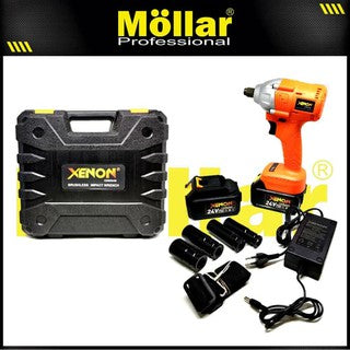 XENON CDIW2440 Mesin Buka Baut Mobil Baterai 24V / Cordless Impact Wrench