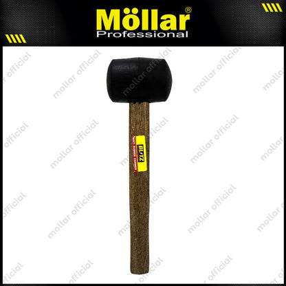 BLITZ Palu Karet Gagang Kayu 8 oz