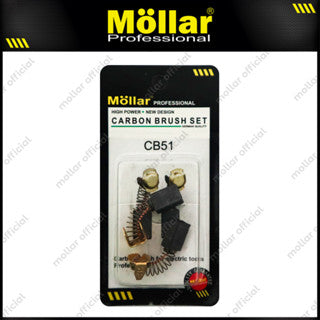 MOLLAR CB51 Carbon Brush Arang Spul Sepul Bostel Kul CB 51