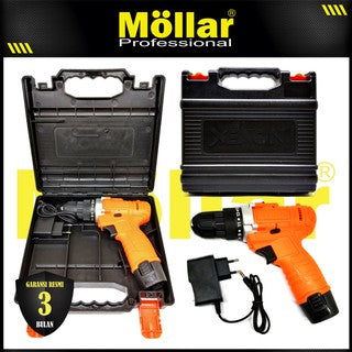 XENON CDD500E Mesin Bor Baterai 12V / Cordless Drill 1 Baterai