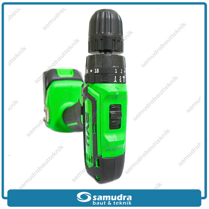 RYU RCI20V Mesin Bor Beton Baterai 20V Aksesoris Set / Cordless Impact Drill