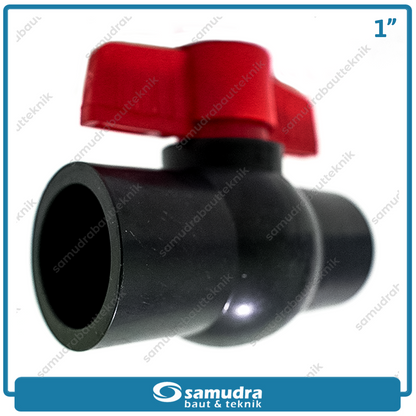 VION Polos Stop Kran Plastik 1" / Ball Valve PVC