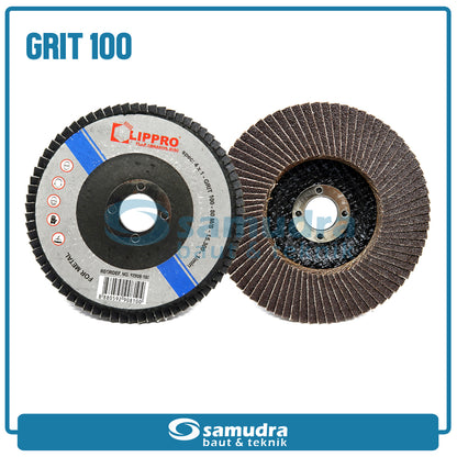 LIPPRO 92908-100 Amplas Susun No. 100 / Flap Disc