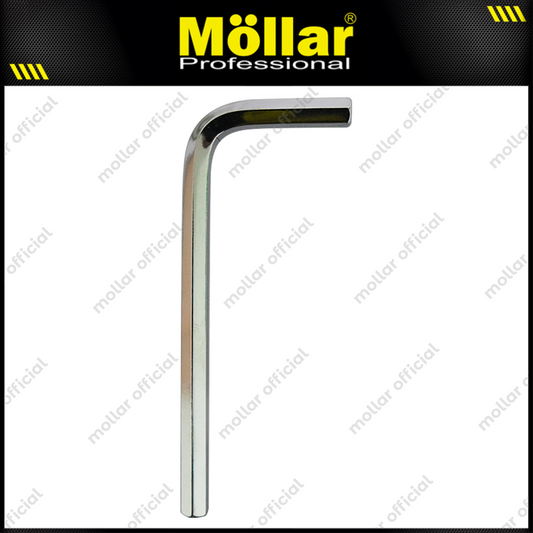 MOLLAR L-HS6M Kunci L Pendek Flat 6 mm