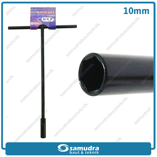 KTP Kunci Sok T Hitam 10 mm