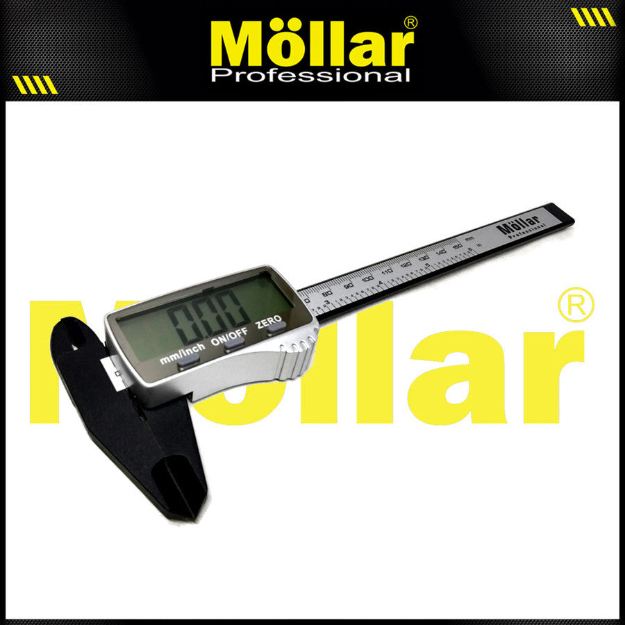 MOLLAR 210150158 Sigmat Plastik Digital Caliper LCD Screen 150 mm