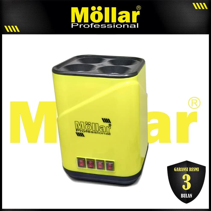 MOLLAR DCJ04 Mesin Sosis Telur Egg Roll Listrik 4 Lubang 540 Watt