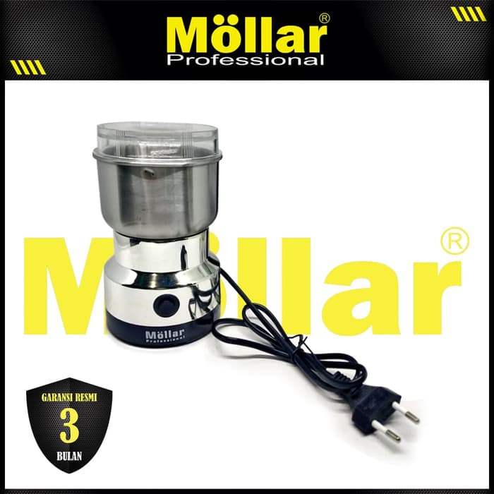 MOLLAR ECG100 Mesin Gilingan Kopi Listrik Mini Coffee Grinder 100 Watt