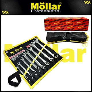 BISON Kunci Ring Pas Set 8 pcs (8-24 mm)