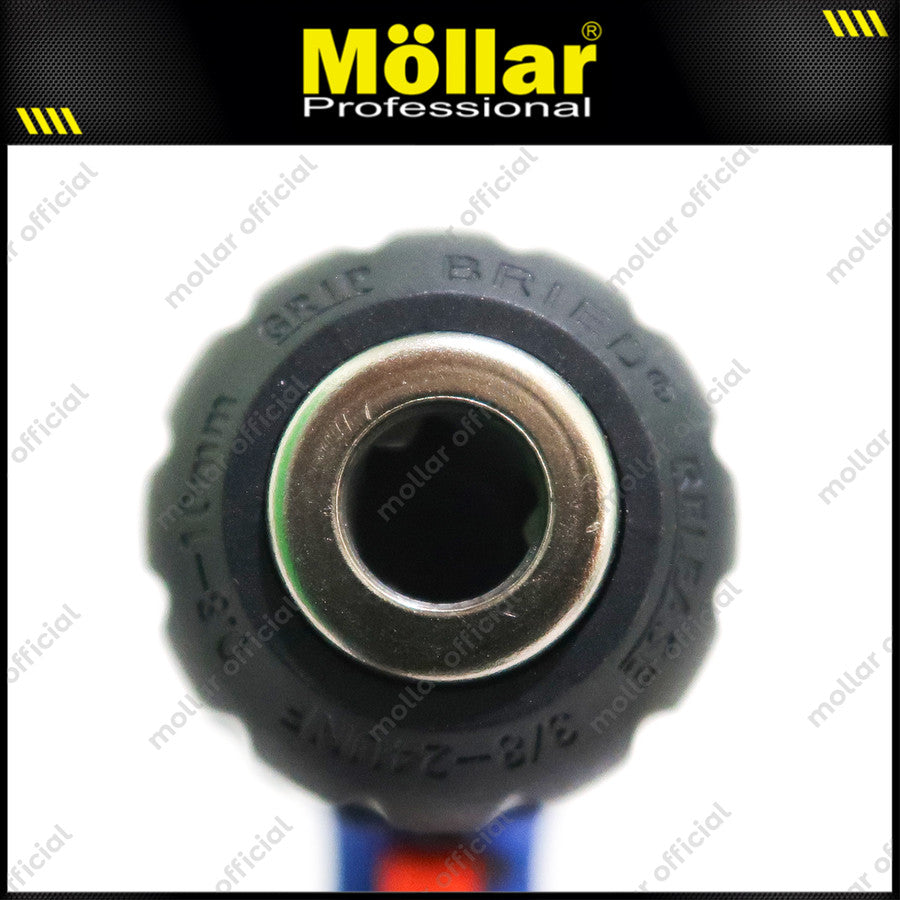 MOLLAR EDT300 Mesin Bor Listrik Obeng Torsi Torque Drill 10mm 300 Watt